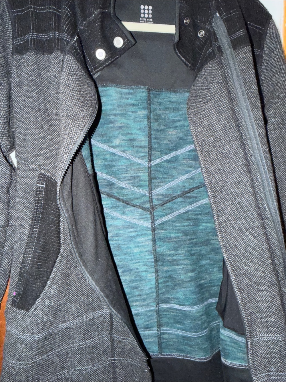 Title Nine Gray Jacket  “Swacket” - Picture 8 of 8